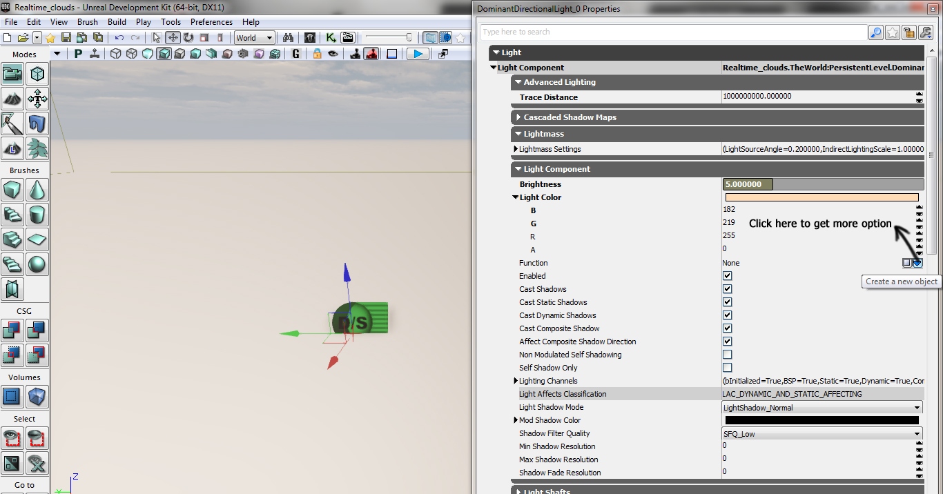 Tutorial Dynamic Cloud Shadows in UDK