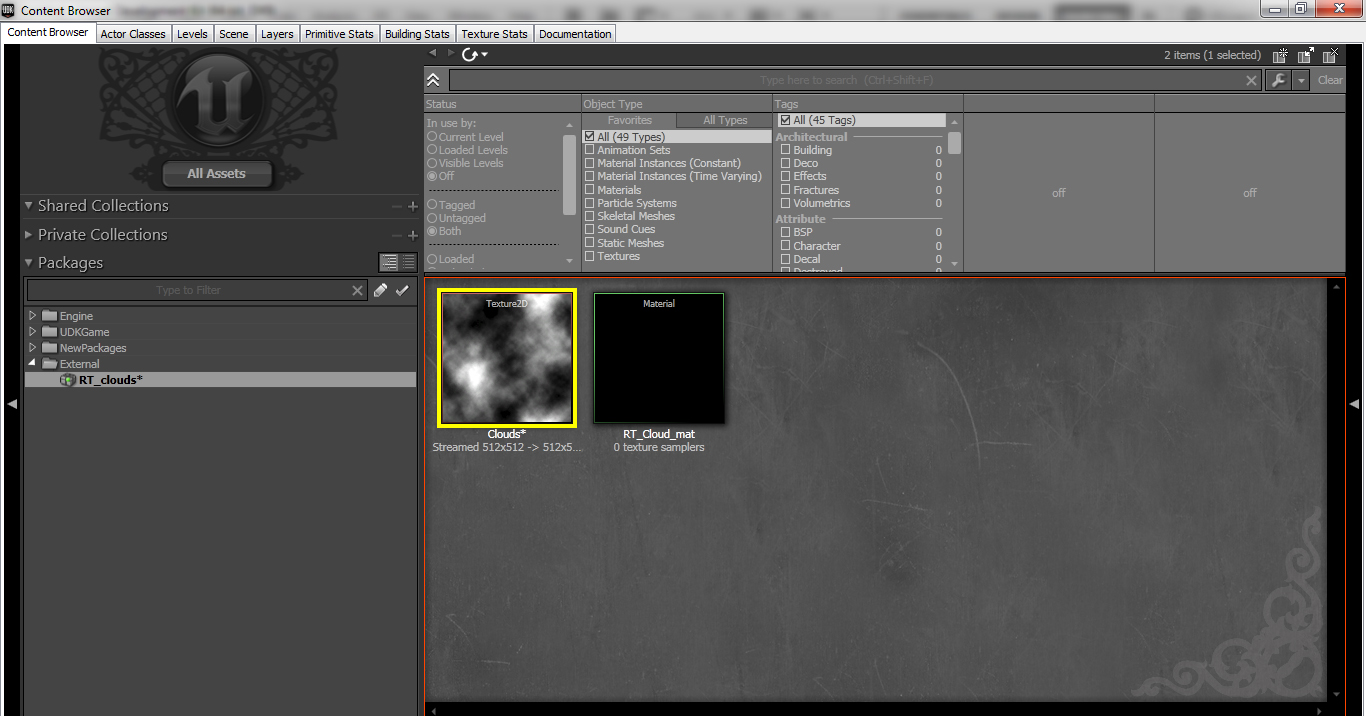 Tutorial Dynamic Cloud Shadows in UDK