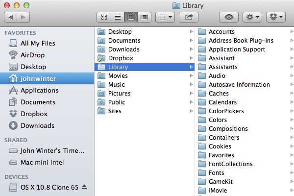 The Result of Using the Option Command L Shortcut You Created
