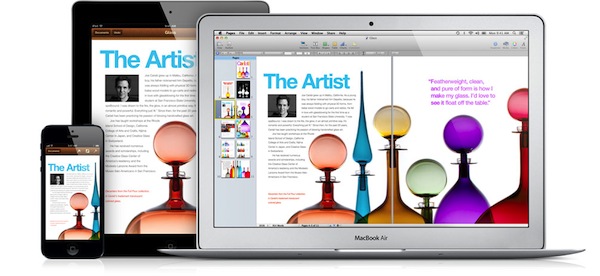 iCloud includes a syncing feature called Documents in the Cloud