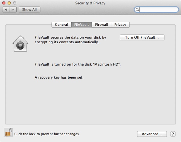 You can disable FileVault 2 at any time