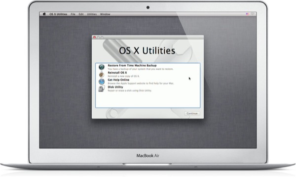 The recovery system is extremely useful if your Mac is failing to boot
