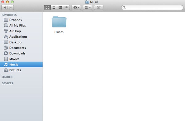 Your iTunes library can usually be found in your Music folder