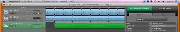 Playing a very simple synth part with a USB interface