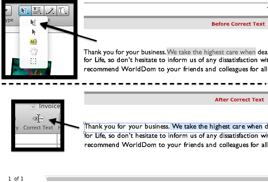 Text-Select Tool