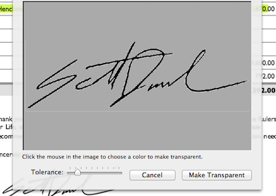 Signature