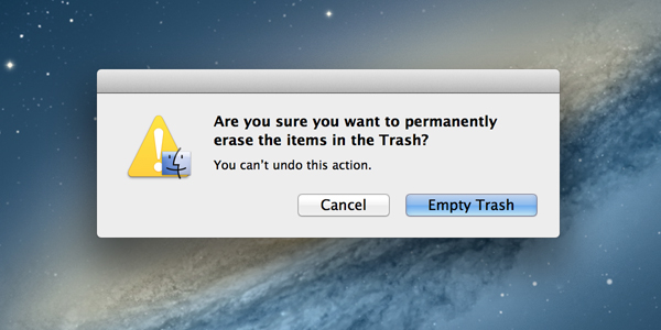 Empty Trash