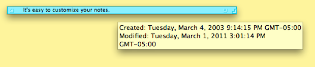 Minimized Info