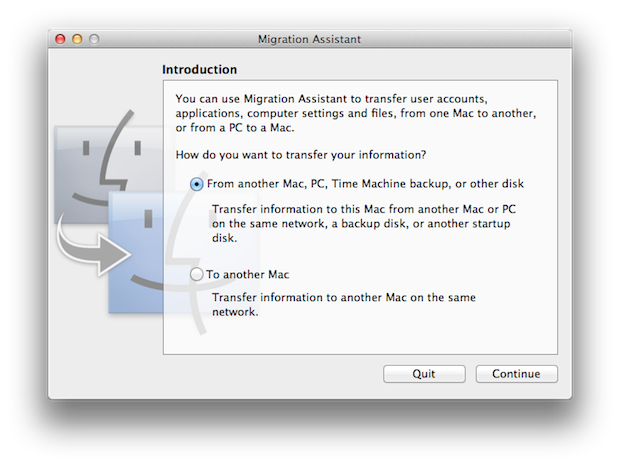Of course, you can also transfer data from your old Mac to a new Mac