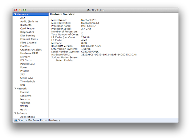 System Information