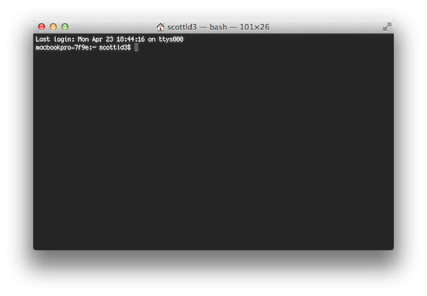 Terminal is a powerful tool for those who know how to use it