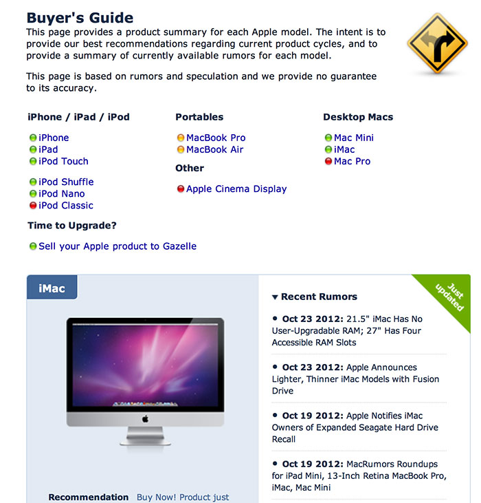 MacRumors Buyer's Guide