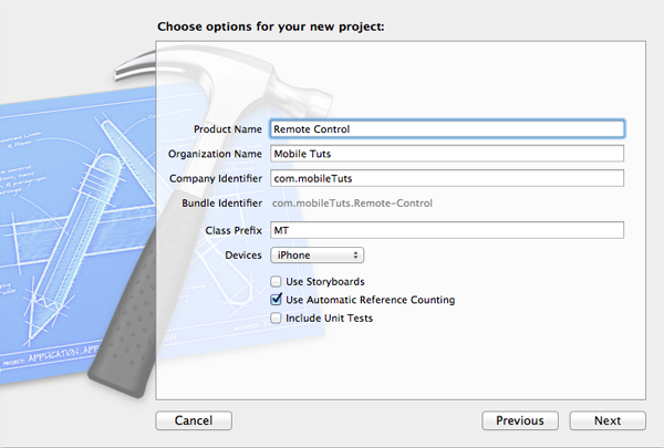 Update Your Applications with Dropbox or GroundControl: Project Setup - Figure 2