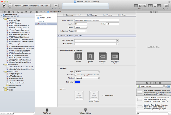 Update Your Applications with Dropbox or GroundControl: Adding AFNetworking and GroundControl - Figure 4