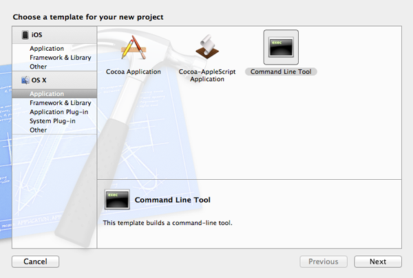 Exploring the Foundation Framework - Choosing the Project Template - Figure 2