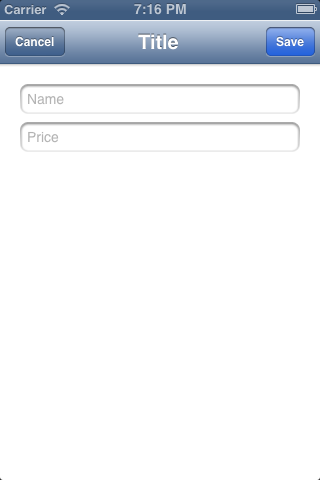 Building a Shopping List Application From Scratch - Part 1 - The MTAddItemViewController Class In Action - Figure 10