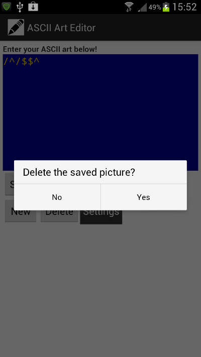 Delete Dialog