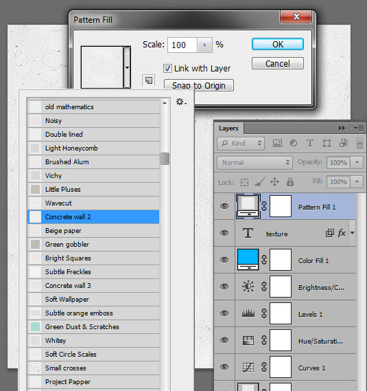 Add a new pattern Layer