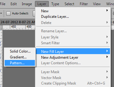 Add a Pattern Layer