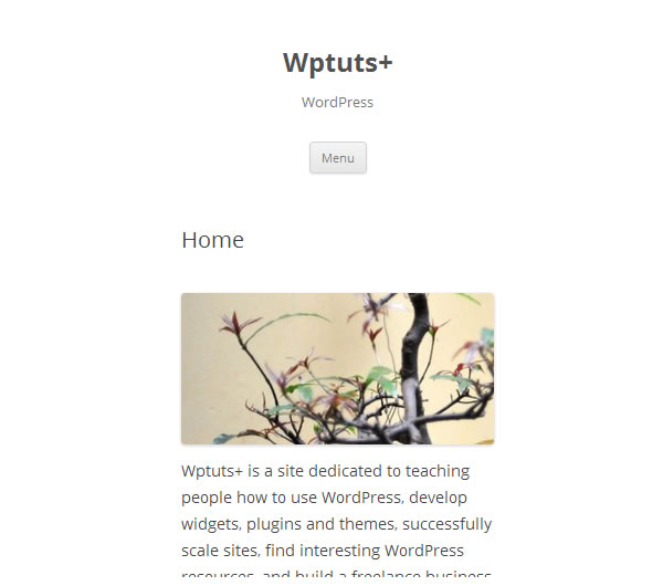 Responsive with mobile first approach