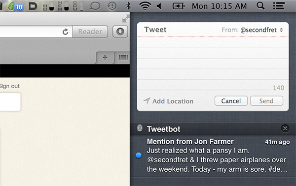 notification center