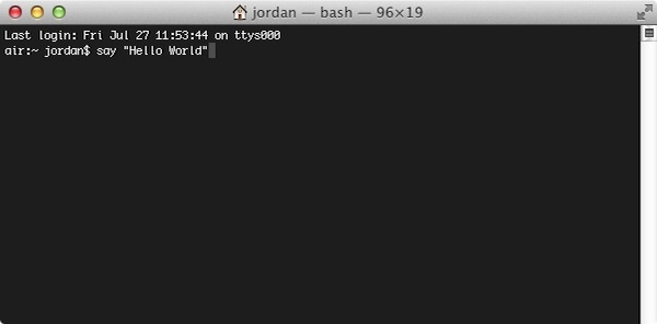 Hello World