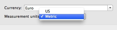 Currency change or need a new measurement unit?