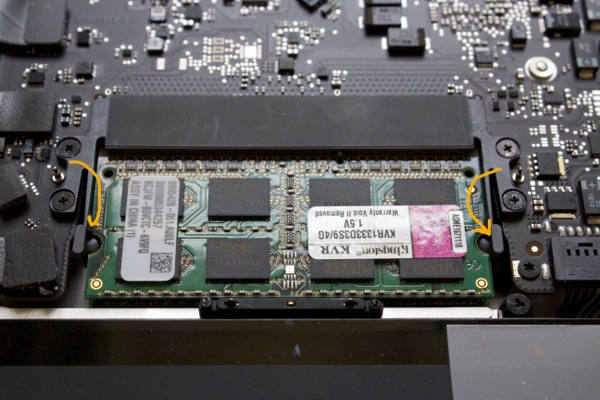 What RAM looks like with both modules in
