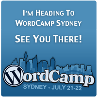 WordCamp Sydney, July 21-22 – Hope I See You There!