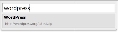 Install WordPress Install WordPress