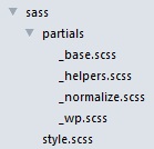 Sass Folder Sass Folder
