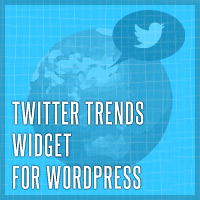 Twitter Trends Widget for WordPress