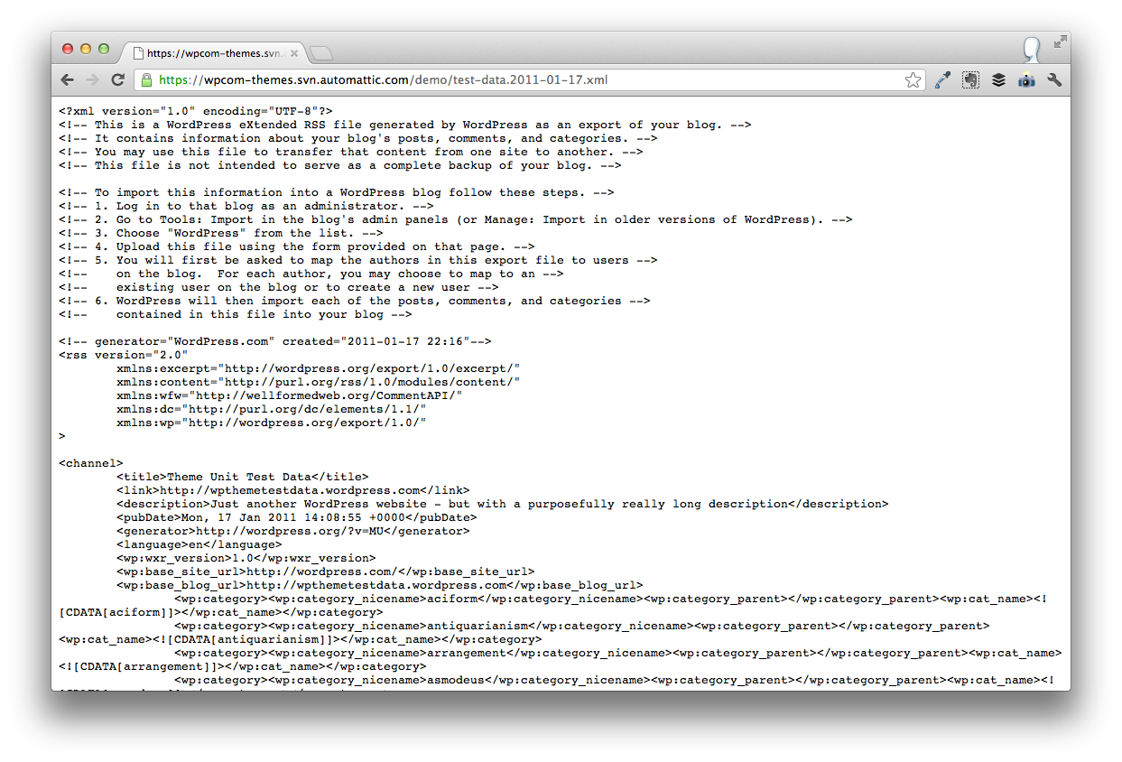 Theme Unit Test Theme Unit Test